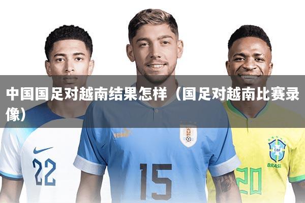 中国国足对越南结果怎样（国足对越南比赛录像）